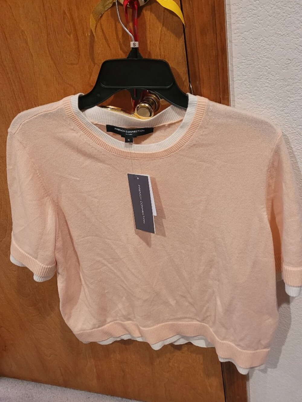 FRENCH CONNECTION TOP WOOL BLEND SIZE XL